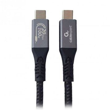 Кабель USB 3.2 Gen2*2 20Gbps, 100W(20V5A), 4K60Hz, C-папа/C-папа, 1,5 м, премиум, CCBP-USB3-CMCM100-1.5M CCBP-USB3-CMCM100-1.5M фото
