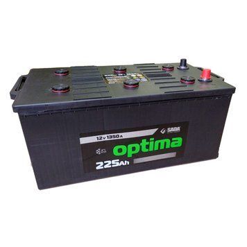 Автомобільний акумулятор Optima Truck 6СТ-225 (+/-) Євро3 12В 225Ач 1350А 6СТ-225Аз Optima фото