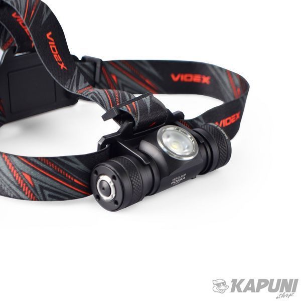 Налобний світлодіодний ліхтарик VIDEX 1200Lm 5000K VLF-H065A 27213 фото
