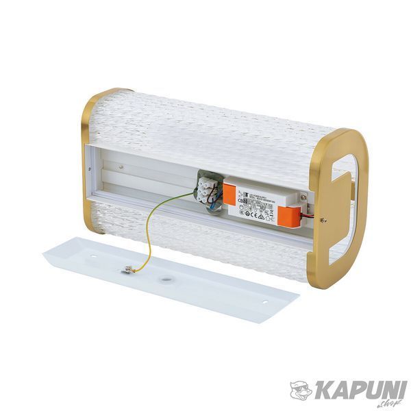Бра Nowodvorski 10730 Palmas LED 1x15W 4000k 1000Lm IP44 Brass 10730 фото