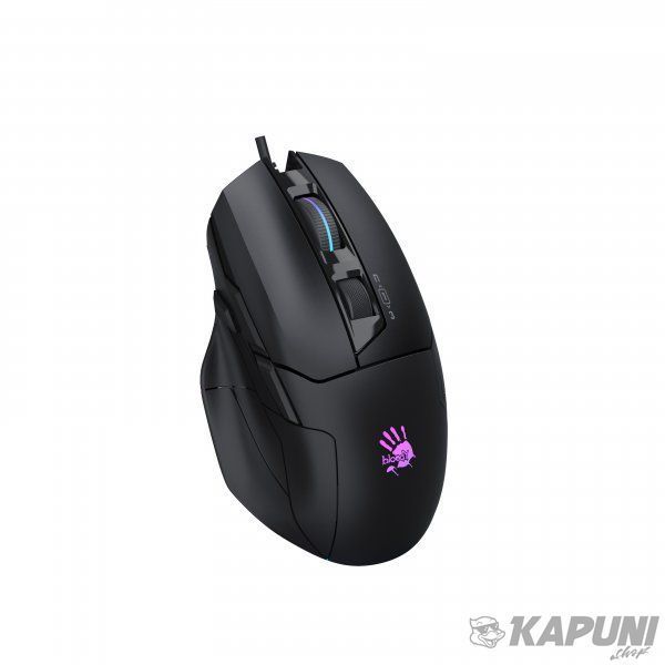 Игровая мышь Bloody Activated, RGB, 10000 CPI, 50M нажатий, черный W70 Max Bloody (Stone black) W70 Max Bloody (Stone black) фото
