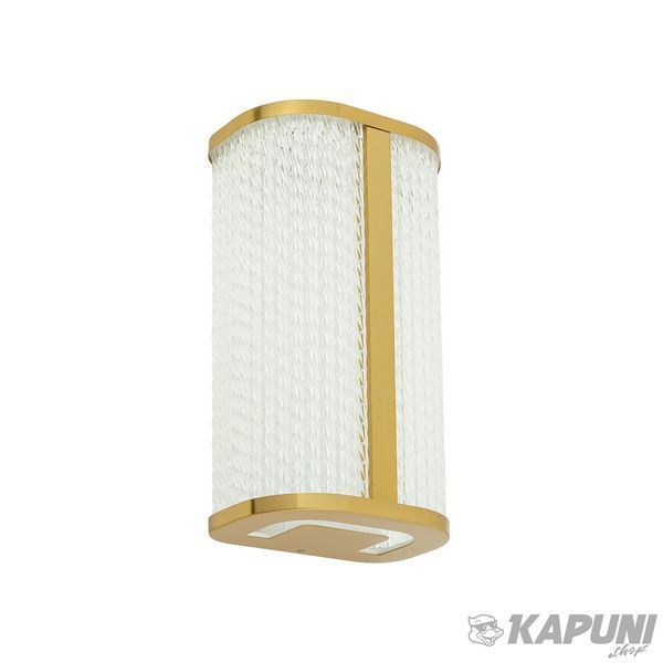 Бра Nowodvorski 10730 Palmas LED 1x15W 4000k 1000Lm IP44 Brass 10730 фото
