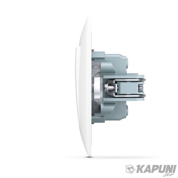 Выключатель одноклавишный белый TITANUM STANDARD, 250 V, IP20 TF-ST-SW1-W 25962 фото