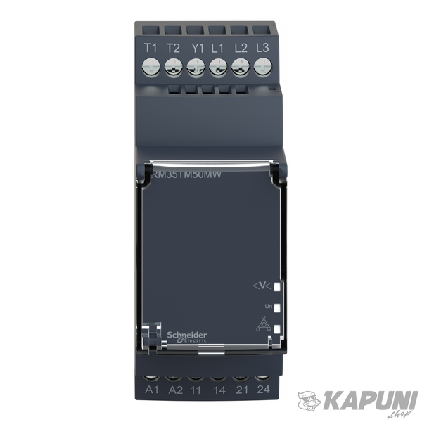 Контрольне реле Schneider Electric Harmony Control - Модульні реле вимірювання та контроля 24...240 В 2 нормально відкритих 5 А RM35TM50MW RM35TM50MW фото