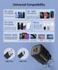 Сетевое зарядное устройство Choetech GaN 33W USB + Type-C Black (PD5006-EU-BK) PD5006-EU-BK фото 7