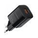 Сетевое зарядное устройство Choetech GaN 33W USB + Type-C Black (PD5006-EU-BK) PD5006-EU-BK фото 1