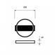 LED Люстра акрилова кругла A43 72W 3000-6500K EUROLAMP LED-LR-72-A43(white) фото 2