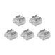Коннектор прямой для LED COB ленты 8мм IP20, 0-36V, 5A набор 5 шт EUROLAMP CNCTR-8mm(COB)S фото 2