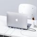 Док станція USB-C 11-в-1 (HDMI/VGA/LAN/картридер/USB-A/USB-C/Audio), алюміній Choetech HUB-M20-GY HUB-M20-GY фото 7