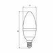 LED Лампа EUROLAMP CL-6W-E14-4000K LED-CL-06144(P) фото 3
