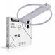 LED Люстра акрилова кругла A43 72W 3000-6500K EUROLAMP LED-LR-72-A43(white) фото 3