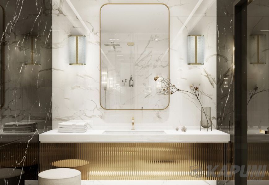 Бра Nowodvorski 10730 Palmas LED 1x15W 4000k 1000Lm IP44 Brass 10730 фото