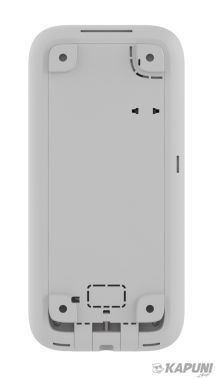 Беспроводная клавіатура з сенсорним екраном Ajax KeyPad TouchScreen White (58455.148.WH1) 34514_AJAX фото