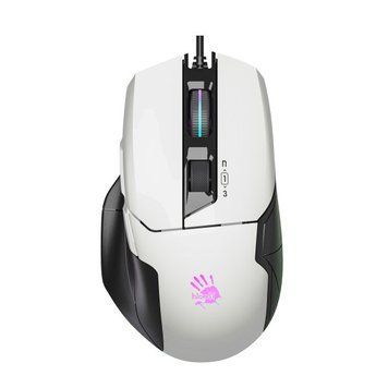 Игровая мышь Bloody Activated, RGB, 10000 CPI, 50M нажатий, черный + белый W70 Max Bloody (Panda White) W70 Max Bloody (Panda White) фото