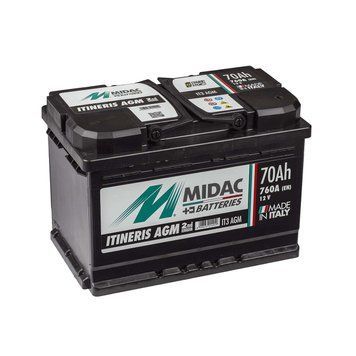 MIDAC Itineris Акумулятор автомобільний 12V 70Ah START/STOP 570.901.076 фото