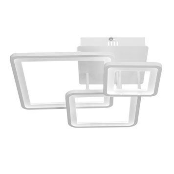 LED Люстра акрилова квадратна 65W-3000-6500K EUROLAMP LED-LS-65-M20(white) фото