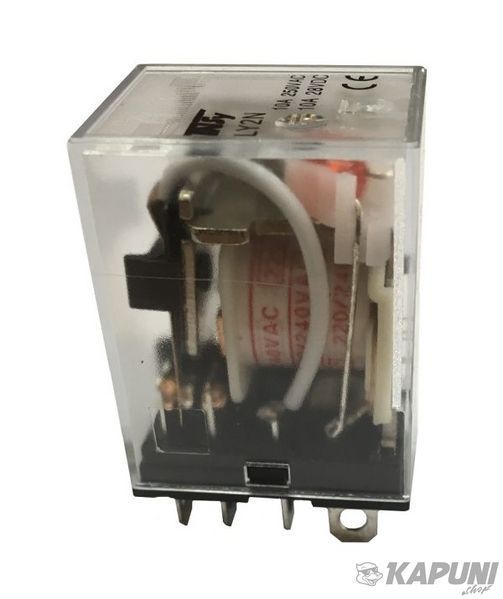 Реле промежуточное РП32-LY2 10А 220АС LED 2p TNSy TNSy5505052 фото