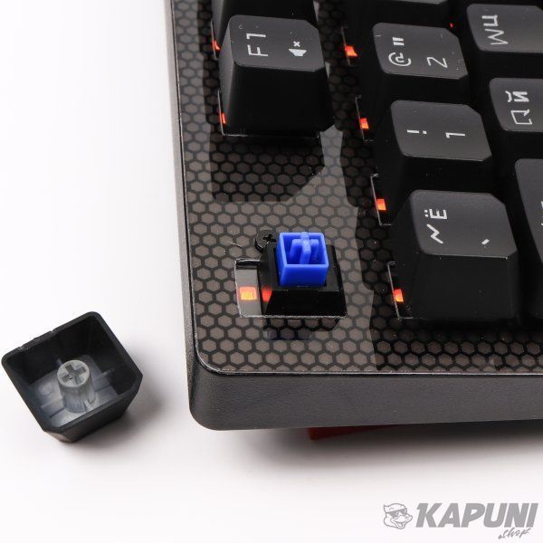Клавиатура механическая игровая LK Blue, подсветка Orange, USB Bloody B800 (NetBee) B800 Bloody (NetBee) фото