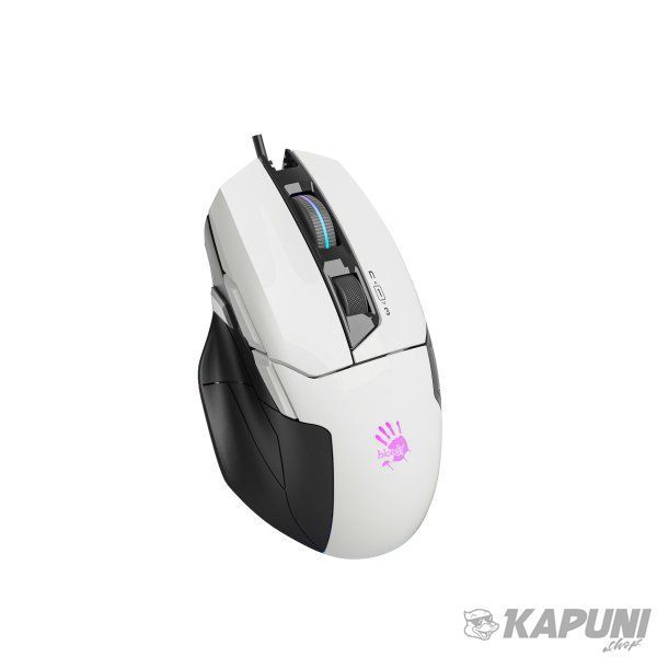 Игровая мышь Bloody Activated, RGB, 10000 CPI, 50M нажатий, черный + белый W70 Max Bloody (Panda White) W70 Max Bloody (Panda White) фото