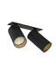 Спот Nowodvorski 7690 Mono surface II GU10 2x10W IP20 Black/Gold 7690 фото 1