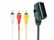Двухнаправленный аудио-видео кабель RCA - SCART, 1.8 м Cablexpert CCV-519-001 CCV-519-001 фото 1