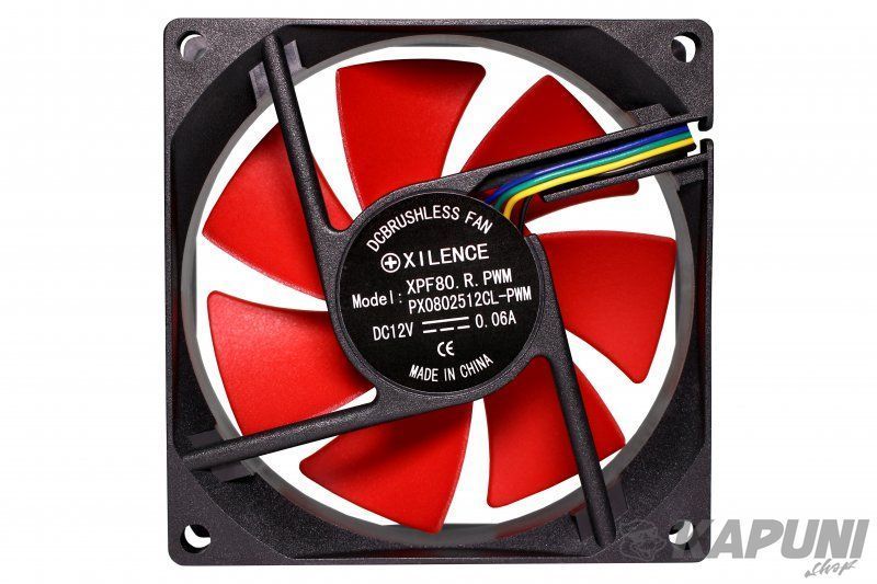 Вентилятор Xilence 80x80x25мм, Performance C Series, Hydro Bearing XPF80.R.PWM (XF040) XPF80.R.PWM (XF040) фото