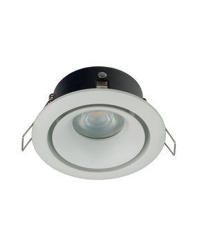 Точечный светильник Nowodvorski 8373 Foxtrot GU10 1x15W IP54 White 8373 фото