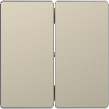 Накладка 2-клавішного вимикача Schneider Electric Merten D-Life сахара (MTN3400-6033) MTN3400-6033 фото