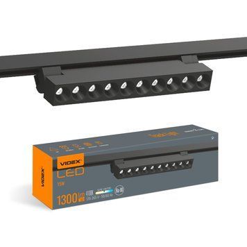 LED светильник трековый VIDEX TR06 15W 4100K 220V черный VL-TR06-154B 28197 фото