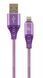 Кабель USB 2.0 А-папа/Lightning, 2 м, премиум, 2.1 А, CC-USB2B-AMLM-2M-PW CC-USB2B-AMLM-2M-PW фото 1