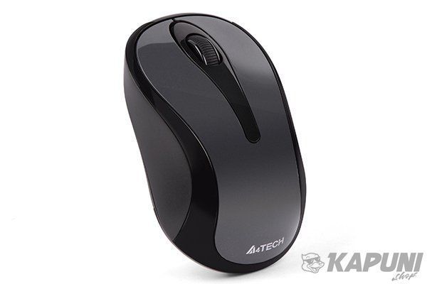 Мышь беспроводная V-Track USB, 1000 dpi A4Tech G3-280N (Glossy grey) G3-280N (Glossy grey) фото