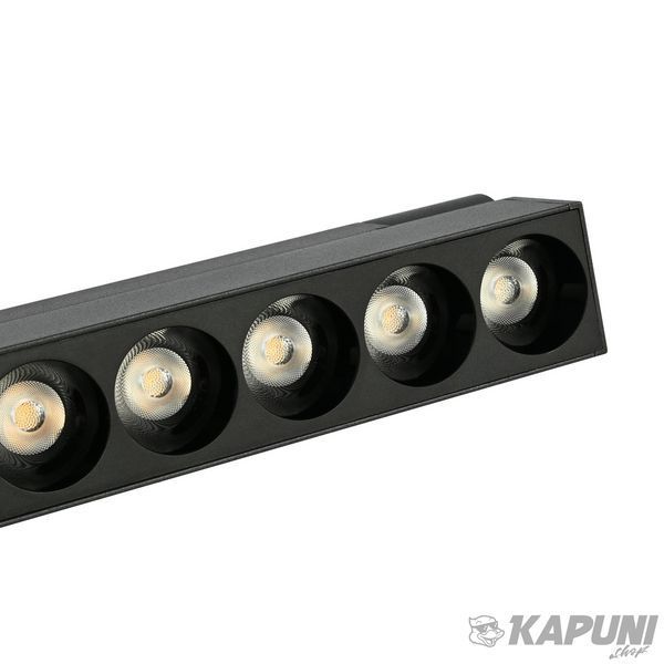 LED світильник трековий VIDEX TR06 15W 4100K 220V чорний VL-TR06-154B 28197 фото
