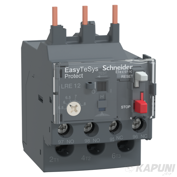 Теплове реле Schneider Electric EasyTeSys 5,5...8 А LRE12 LRE12 фото