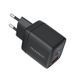 Мережевий зарядний пристрій, GaN, USB-A/USB-C, 35Вт, QC3.0/PD/PPS Choetech PD6052-EU-BK фото 2