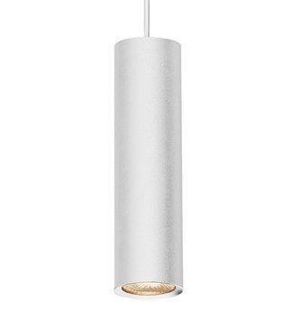 Светильник трековый подвесной для ламп 1*30Вт GU10 белый EUROLAMP LHTW-LED-GU10(white) фото