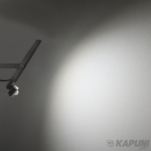 LED прожектор VIDEX F5 50W 3000-5000-6500K с датчиком руху 230V White VL-F5-050CW-S 29262 фото