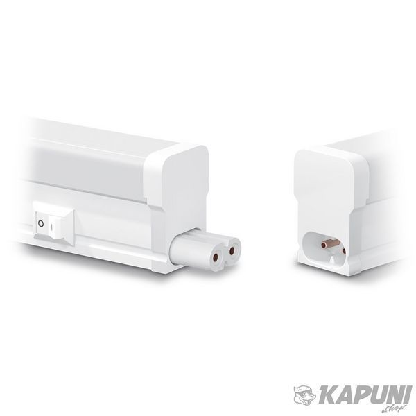 LED свiтильник лiнiйний Т5 TITANUM 10W 0.6М 5000K TL-T5-10065 26378 фото