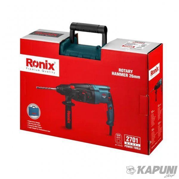 Перфоратор 800Вт, 26мм Ronix 2701 2701 фото