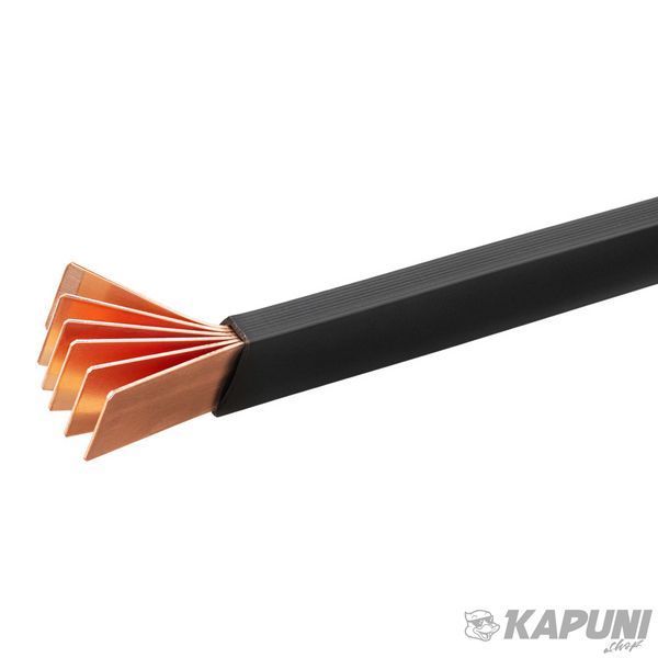 Гибкая медная шина в изоляции Vector VS WAVE PLUS 2&times;40&times;1, 455 А, L2000 мм WPVS4021 WPVS4021 фото