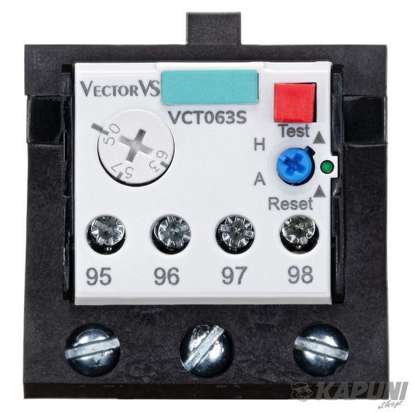 Тепловое реле VCT от 32 до 50 А для VCN от 50 до 70 Vector VS VCT050S VCT050S фото