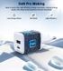 Мережевий зарядний пристрій, USB-A/USB-C, 30Вт, QC3.0/PD/PPS Choetech PD5012-EU-WH фото 4