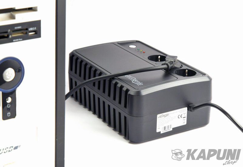 Источник бесперебойного питания EnerGenie 650VA, серия Desktop EG-UPS-3SDT600-01 EG-UPS-3SDT600-01 фото