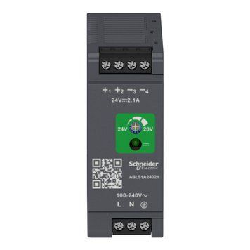 Блок живлення Schneider Electric оптимізований однофазне 24 В 2,1 А ABLS1A24021 ABLS1A24021 фото