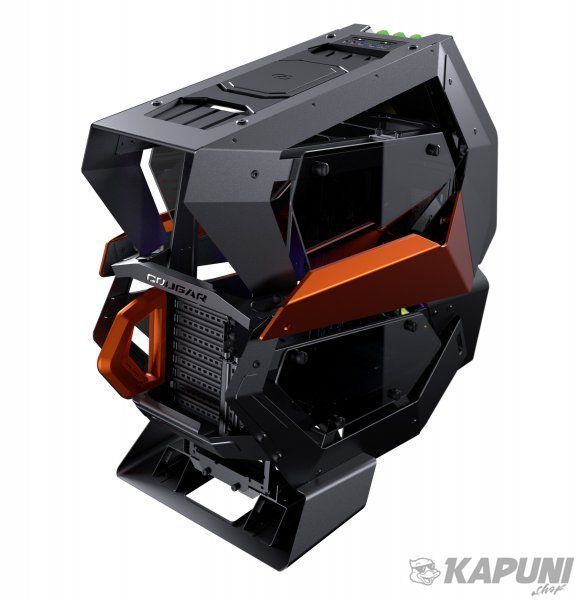 Геймерський корпус, TreLux RGB+1x120 мм RGB Fan, загартоване скло, 2x 3.5", 4x 2.5", USB 3.1/Type-C/USB3.0 x 2/Audio/Mic Cougar Conquer 2 Conquer 2 фото