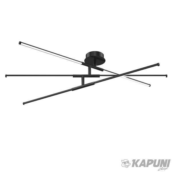 LED світильник стельовий VIDEX CLD013 40W 3000-4000-6000K Black VL-CLD013-40CB 29195 фото