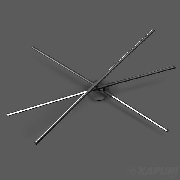 LED світильник стельовий VIDEX CLD013 40W 3000-4000-6000K Black VL-CLD013-40CB 29195 фото