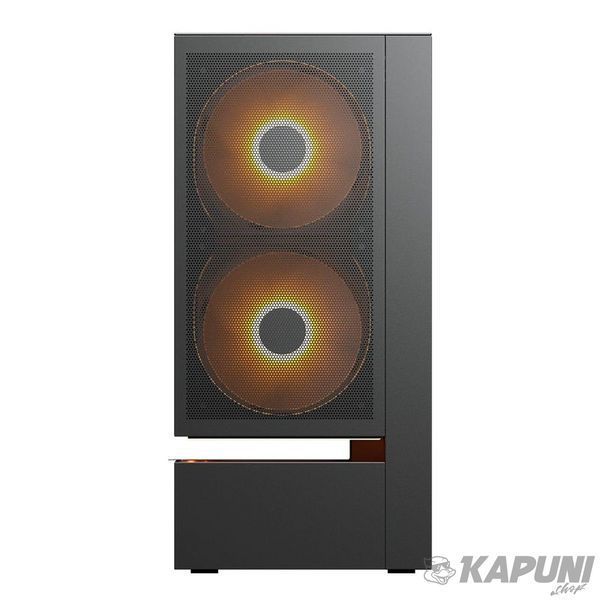 Ігровий корпус, 2*160 mm ARGB та 1 120 мм ARGB PWM передвстановлені, Type-C x1, USB3.0 x2, Audio x1 Cougar CFV235 Mesh Black фото