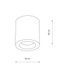 Точковий світильник Nowodvorski 10715 Ceara GU10 1x15W IP44 White 10715 фото 8