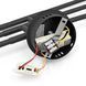 LED світильник стельовий VIDEX CLD013 40W 3000-4000-6000K Black VL-CLD013-40CB 29195 фото 11