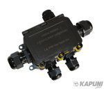 Розподільча коробка М686-5 IP68 з клеммой 24А TNSy TNSy5506532 фото